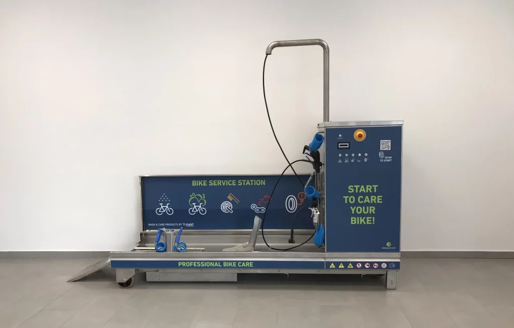 Fahrradwaschanlage